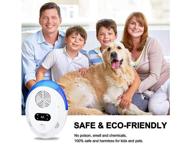 Ultrasonic Pest Repeller 6 Packs, Indoor Pest Control, Ultrasonic Pest Repellent, Indoor Pest Control for Home,Kitchen, Office, Warehouse, Hotel