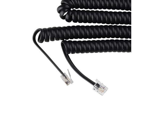 Phone Cord for Landline Phone Problem-Free, Telephone Handset Curly Land Line Cord - Easy to Use + Excellent Sound Quality Phone Cords for...