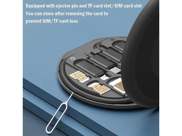 USB C Adapter OTG Cable Kit, Multi Charging Cable Case Convertor USB C to iOS Device/Type C/Micro/USB A Adapter, Data Transfer Contains Card Slot...