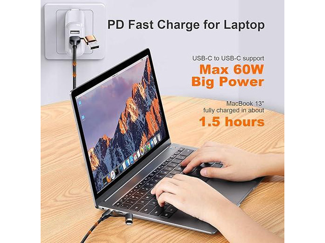 100W USB C Adapter (5 Pack), Up & Down, Left & Right 90 Degree Angle USB Type C Male to Female 20Gbps Extender, Female to Female Coupler for Steam...