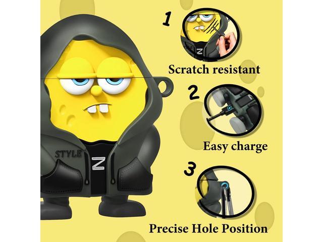 Cute Cartoon Character Airpods 3rd Generation Case, 3D Funny Anime Airpod Case 3rd Generation, Silicone Airpods 3 Case Cover for Apple AirPod 3rd...