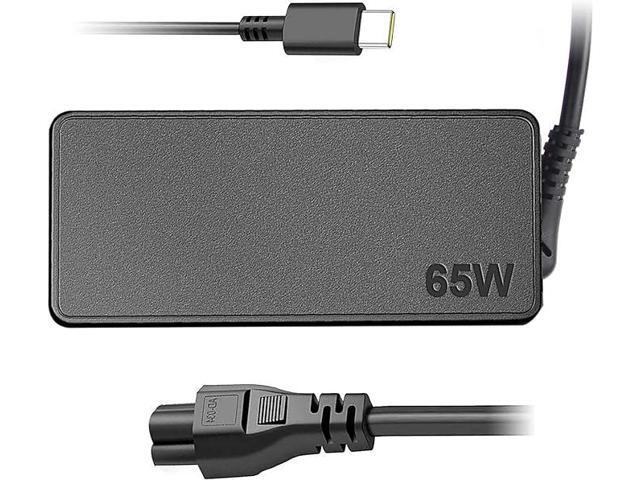 65W USB C Charger for Lenovo Thinkpad/Yoga/Chromebook Laptop Computer 65W 45W USB C Fast Power Adapter