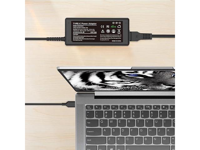 Universal Charger USB C for Hp 65W 45W USB-C Laptop Charger,Replacement for Lenovo Thinkpad/Yoga,Dell Chromebook 3100,Latitude...