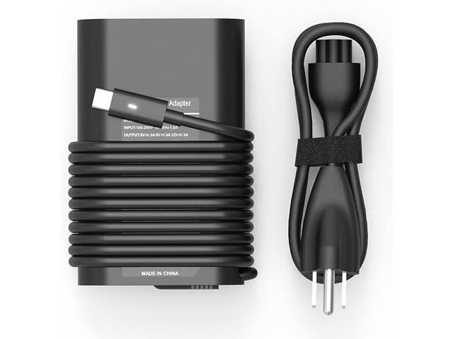 65W 45W USB C Laptop Charger for Dell Latitude 7420 7370 7275 5285 5420 5520 5320 7320 5430 5530 7330 7430 9430 7410 5179 7390 5290 2in1,XPS 13...