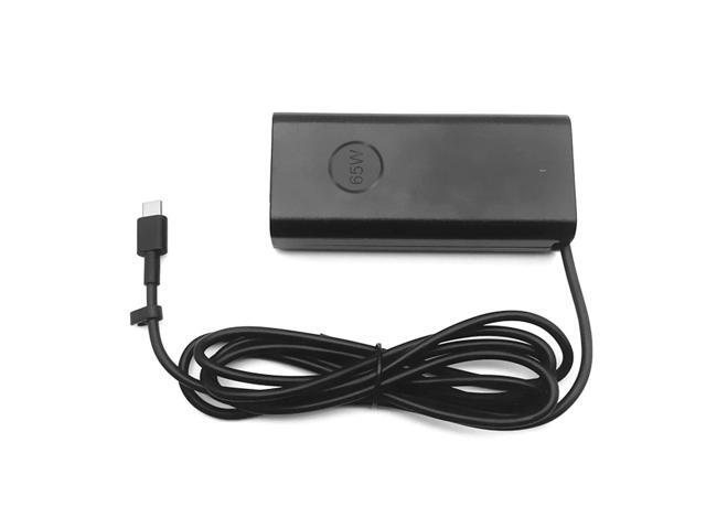 Laptop Charger 65W Watt USB Type C AC Power Adapter LA65NM190/HA65NM190/DA65NM190 Include Power Cord for Dell XPS 12 9250, XPS 13 9350 Compatible...