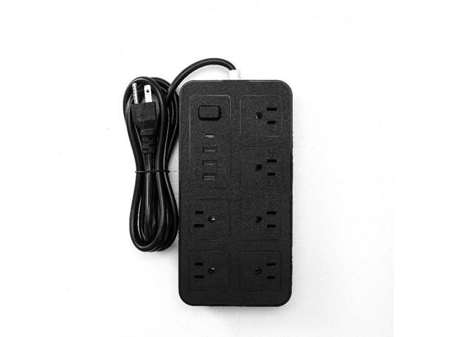 6Ft Power Strip Surge Protector - Yintar Extension Cord with 6 AC Outlets and 3 USB Ports for for Home, Office, Dorm Essentials, 1680 Joules, ETL...