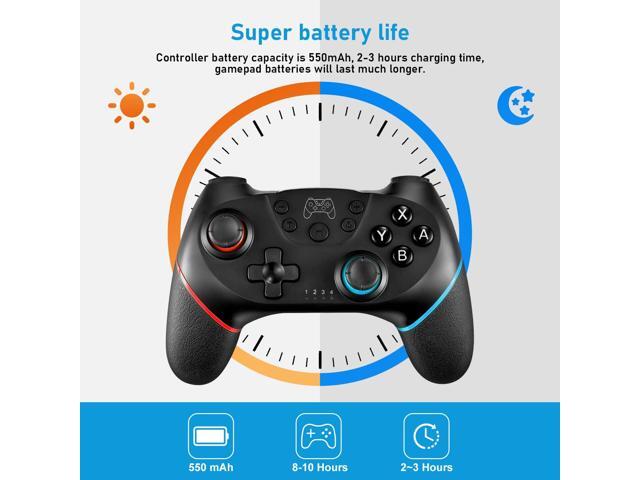 Wireless Controller for Nintendo Switch, Likaty Joypad Compatible with Switch OLED/Lite/ Gamepad Accessories, Switch Pro Controller with...