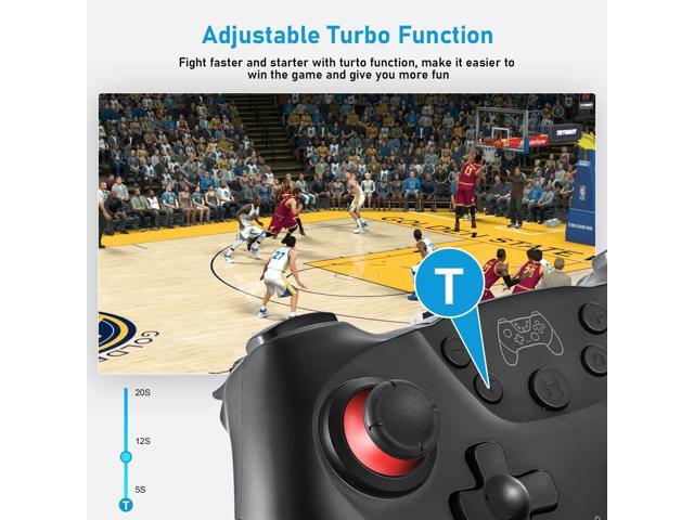 Wireless Controller for Nintendo Switch, Likaty Joypad Compatible with Switch OLED/Lite/ Gamepad Accessories, Switch Pro Controller with...