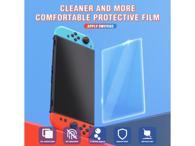 Screen Protector Tempered Glass for Nintendo Switch 2, Transparent Clear Screen Protector for Nintendo Switch 2 Accessories- 2 Packs