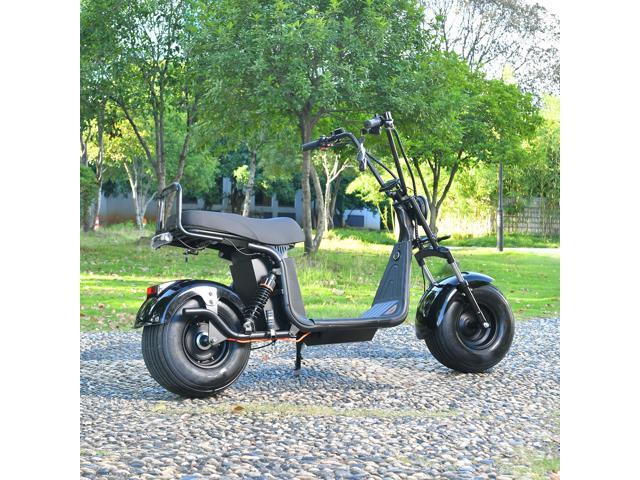 ehoodax 18 Inch Fat Tire Moped 3000W Motor Max Speed 28MI Removable Battery 60V20AH autonomia di ricarica 20-30MI