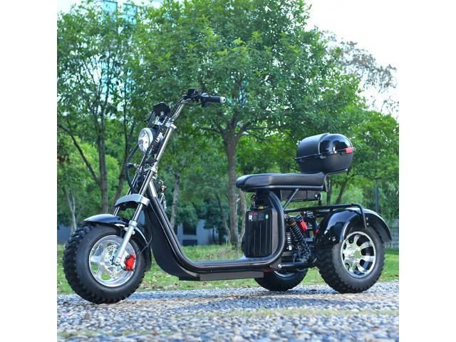 ehoodax Aldult Electric Tricycles 60V20AH 3000W Powerful Motor Max Speed 45KM/H Electric Scooter