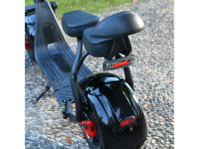 ehoodax Fat Tire Electric Scooter 3000W Motor Max Speed 28MI 60V20AH removable Battery Charging range 20-30 miles
