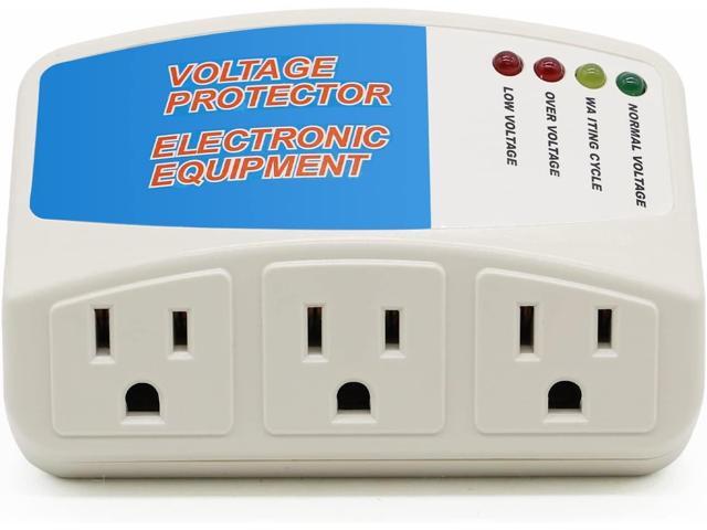 BSEED Surge Protector Power Strip for Home Appliance, 3 Outlet Power Surge Protector, Voltage Protector Brownout Surge Refrigerator 1875W, 120V,...