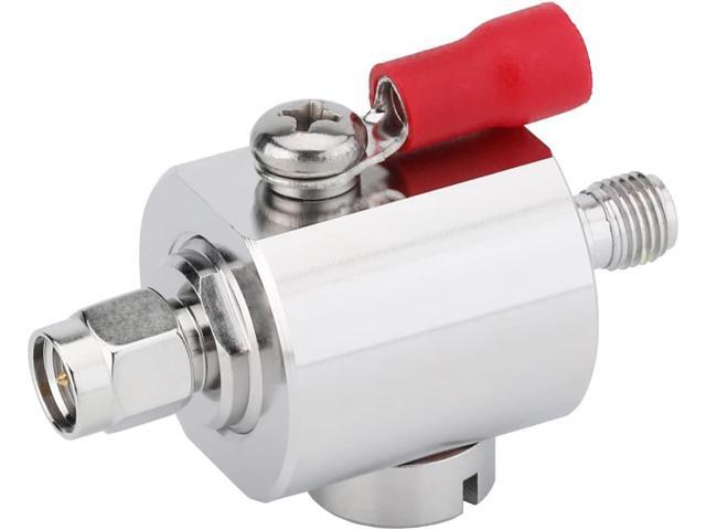 SMA Lightning Arrestor Cellular & GPS SMA Surge Protector SMA Male to SMA Female 0-6GHz 50 Ohms (6G Lightning arrestor Male to Female)