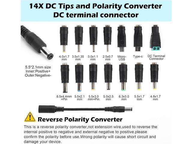 Adjustable Power Adapter, Towisituati Universal 3V ~ 24V Power Supply 5A 120W AC/DC Adapter Variable Power Supply AC 100V-240V Universal DC Power...