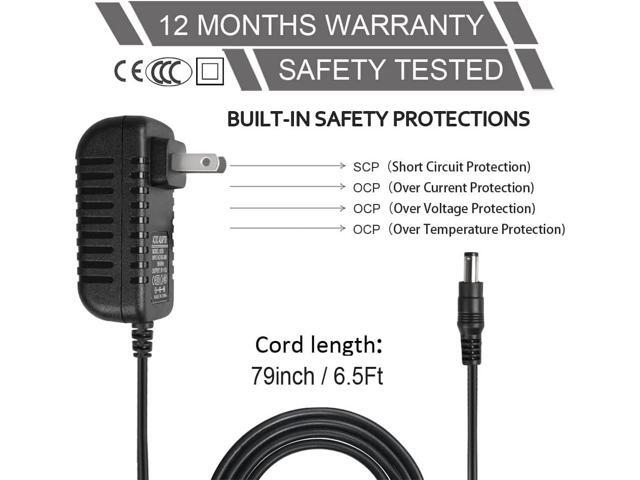 Universal AC DC 5V 1A 2A/2000mA Power Supply Cord Adapter Charger with 8 Variable Plug Tips (Include 5.5mm / 3.5mm / Mini USB/Micro USB / 4.7mm...