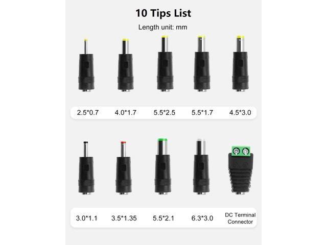 12 Volt 2 Amp DC Power Supply 24W 12Volt 2Amp AC Adapter 100-240V 50-60Hz AC to DC 12V 2A Power Supply Adapter Cord with 5.5mm x 2.5mm Barrel Plug...