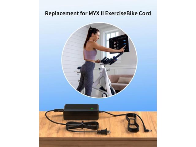 VHBW for MYX Fitness Bike Power Cord Compatible with MYX Fitness MYX II and MYX II Plus Cycling Bike MYX215A MYX216A 2AUR9-MYX215A 2AUR9-MYX216A...