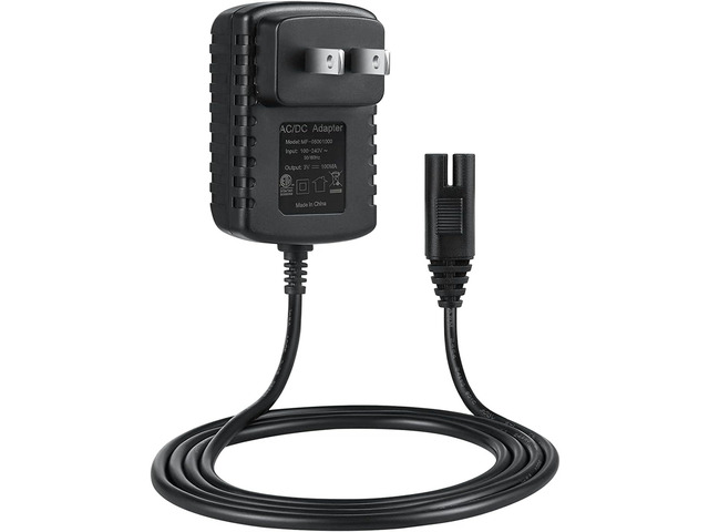 Power Cord Power Adapter YLA-03010 for Waterpik WP360 WP360W WP462 WP462W WP450 WP450W (WP462 Charger 110V-240V)