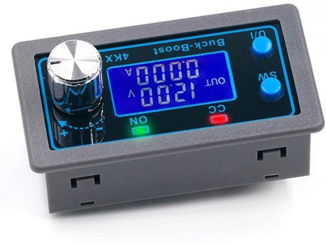 DC DC Buck Boost Converter Variable Voltage Regulator CC CV 0.5-30V 4A 5V 6V 12V 24V Power Module Adjustable Voltage Regulated Laboratory Power Supply