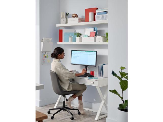 Realspace Keri 48'W Writing Desk, White