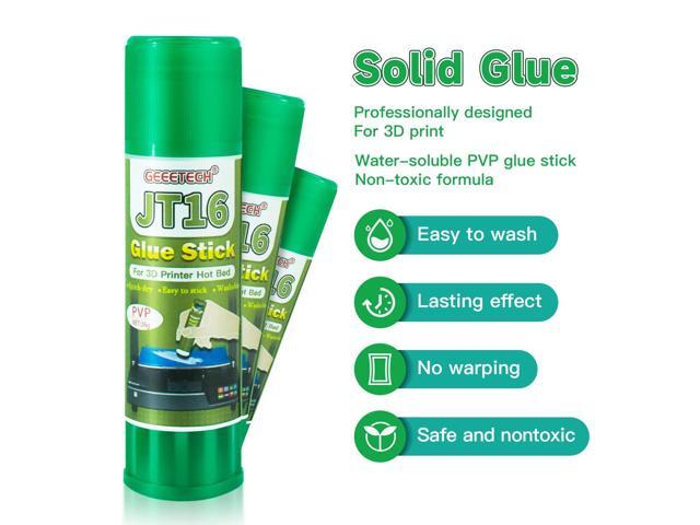 3D Printer Glue Stick 6 Pack, Perfect First Layer Adhesion, Prevents Warping on Heat Bed, Easy Release for ABS PLA PETG Filaments and Various Build...