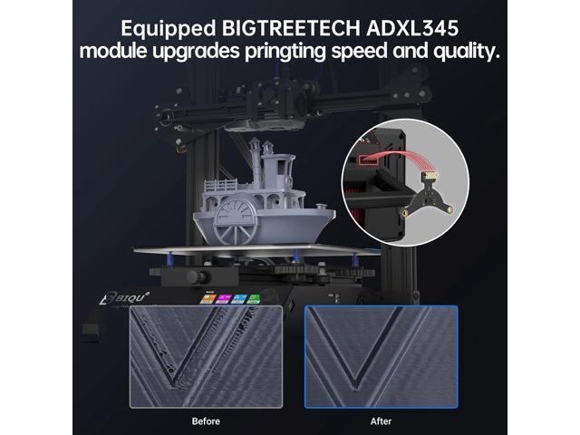 BIGTREETECH Pad 7 Klipper Touch Screen 7 Inch 3D Printing Smart Pad Open-Source Klipper-preloaded with BTT CB1 for Ender-3 Voron Vzbot 3D Printer...
