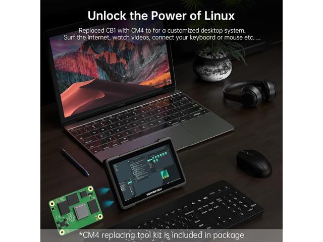 BIGTREETECH Pad 7 Klipper Touch Screen 7 Inch 3D Printing Smart Pad Open-Source Klipper-preloaded with BTT CB1 for Ender-3 Voron Vzbot 3D Printer...