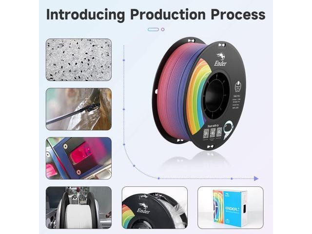 Official 3D Printer Filament Ender PLA Pro Filament, Creality PLA+ 3D Printing Filament, Durable and Resistant, Smooth, Overhang Performance...