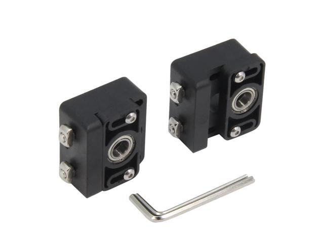 Zeberoxyz 2pcs Adjustable Ender 3 Upgrade Z-Axis Leadscrew Top Mount Z-Rod Bearing Holder for Ender 3/Ender 3 Pro/Ender 3 V2/ CR-10/CR-10S/ CR10 V2...