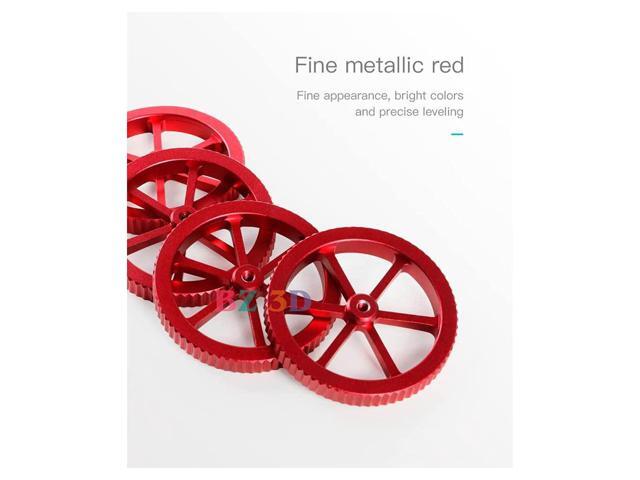 Ender 3 Springs Upgrade Kit,4Pcs Metal Leveling Nuts+ 4Pcs Hot Bed Springs +5Pcs Silicone Solid Bed Mounts for Ender 3/V2/Pro/Ender 3...