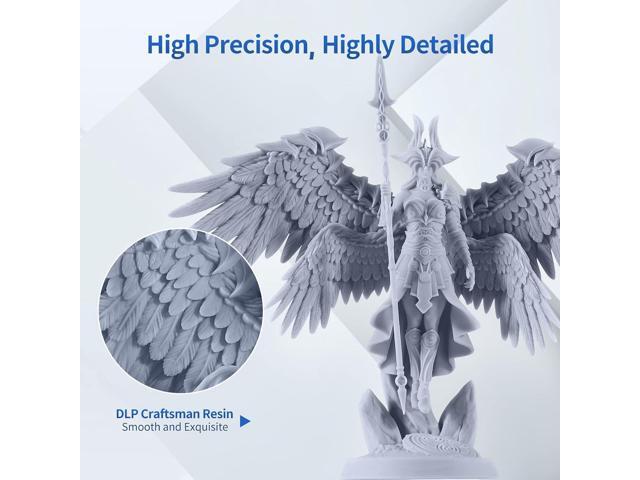 ANYCUBIC 3D Printer Resin, 365-405nm DLP UV-Curing Resin for Photon Ultra/Photon D2, High Precision and Fast Curing Craftsman Resin for DLP LCD SLA...