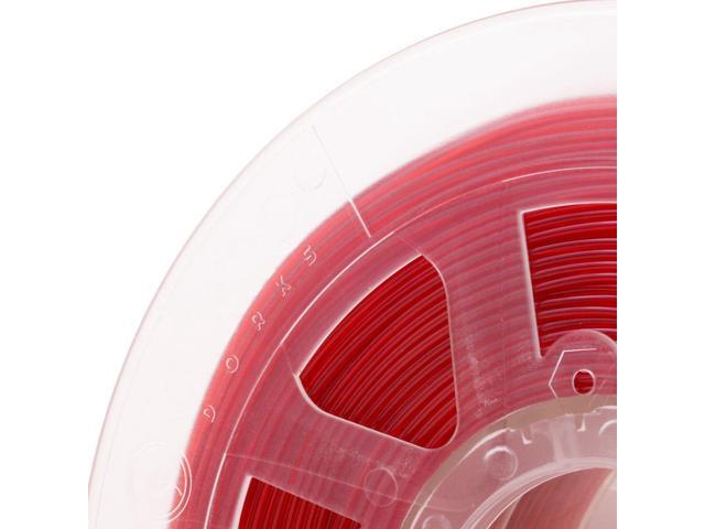 Gizmo Dorks 1.75 mm Flexible Filament (TPU), 1 kg for 3D Printers, Red