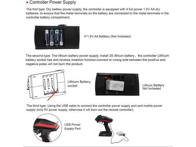 X6 6 Channel Rc Radio Transmitter and Receiver X6FG Built-in Gyro Mixed Mode Out of Control Protection RC Remote Controller for Remote Car/Boat/Tank