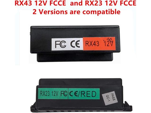 WELLYE RX43 (RX23) 12V Control Box Receiver Match 2.4G Bluetooth Remote Control,12V Mainboard Motherboad Accessories Children Electric Ride On Car...