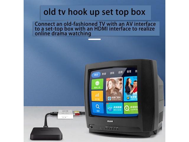 HDMI to RCA Converter (hdmi to av Adapter) hdmi to RCA Adapter converts HDMI Output Source to Old-Fashioned RCA Display Optionalav to hdmi,hdmi to...