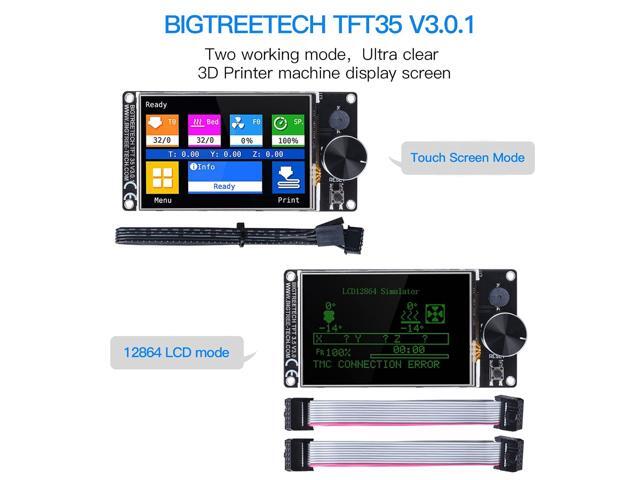 BIGTREETECH TFT35 V3.0.1 Touch Screen Display with Two working Modes Smart Controller Panel Compatible with LCD12864 WiFi for Octopus V1.1/ SKR...