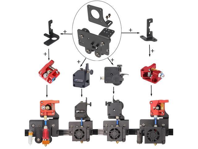 Ender 5 pro Direct Drive Upgrade Kit Aluminum Alloy Plate with 4pcs Pulleys Easy Print TPU Flexible Filament for Ender 5 Pro/Ender 5/Ender 5 Plus...