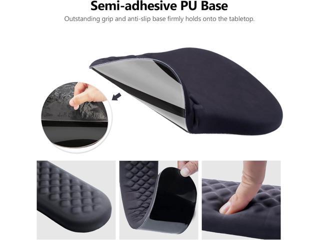 Mouse Pad Wrist Support, Laokiiy 2 in1 Keyboard Wrist Rest+ Ergonomic Mouse Pad, Non-Slip Wrist Rest for Computer Keyboard, Made Easy Typing &...