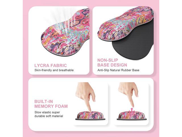 iLeadon Desk Mat Set, Mouse Pad with Wrist Rest + Keyboard Wrist Rest + Large Mouse Pad + Coaster, 4in1 Rug Large Gaming Mouse Pad Set for Home...