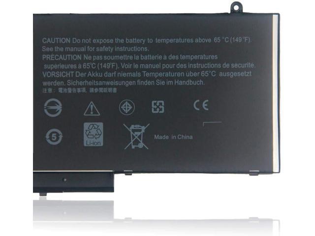 Fully. New 6MT4T Replacement Laptop Battery Compatible with Dell Latitude E5470 E5570 Precision 3510 0HK6DV 079VRK TXF9M 0TXF9M - 7.6V 62Wh