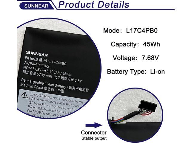 L17C4PB0 Battery for Lenovo Flex 6-14IKB 6-14ARR IdeaPad 530S-14ARR 530S-14IKB 530S-15IKB Yoga 530-14ARR 530-14IKB XiaoXin Air 14IKBR 15IKBR 15ARR...