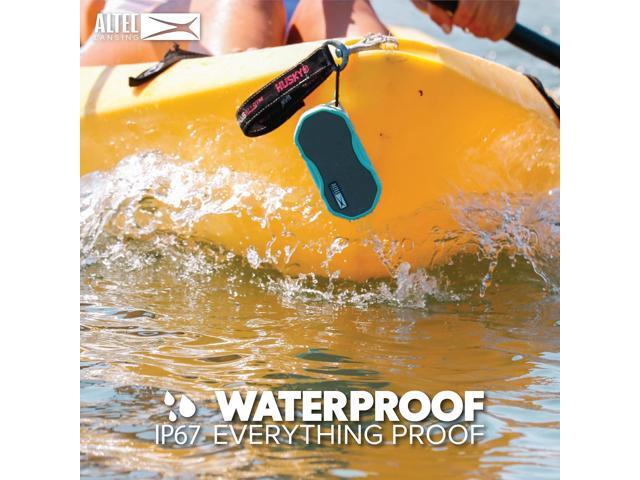 Altec Lansing Baby Boom XL - Waterproof Bluetooth Speaker, Wireless & Portable for Travel & Outdoor Use, Deep Bass & Loud Sound, 1 Pack, Black