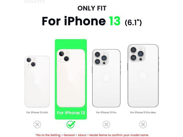 Compatible with iPhone 13 Case 6.1, Slim Liquid Silicone 3 Layers Full Covered Soft Gel Rubber Case Cover 6.1 inch-Chalk Pink