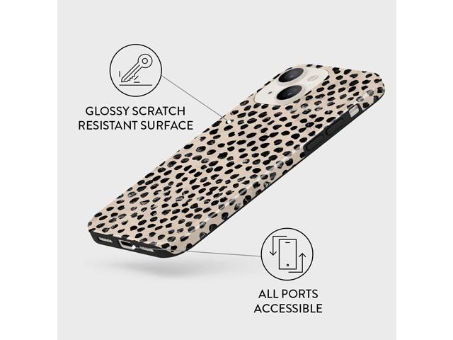 BURGA Phone Case Compatible with iPhone 14 - Wireless Charging Compatible, Hybrid 2-Layer Hard Shell + Silicone Protective Case, Heavy Duty...