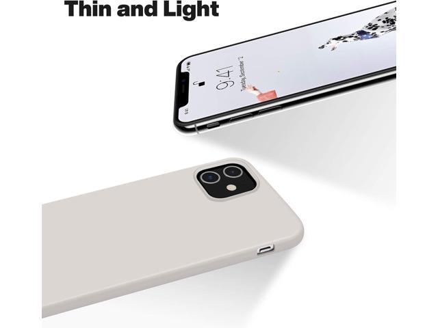 OTOFLY Soft Silicone Designed for iPhone 12/12 Pro Case,[Military Grade Drop Protection] [Anti-Scratch Microfiber Lining] Shockproof Protective...