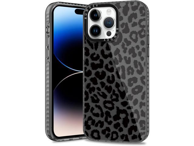 2 Pack Cheetah Cases for Apple iPhone 13 / iPhone 14 Case 6.1 inch, Clear with Cute Fashion Leopard Patterns for Girls Women, Slim Funda with...