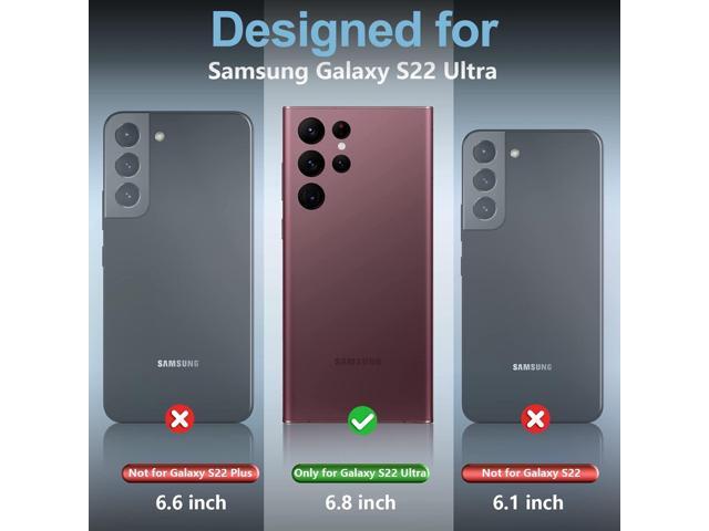 Designed for Samsung Galaxy S22 Ultra Case, Waterproof Built-in Screen Protector Full Protection Heavy Duty Shockproof Anti-Scratched Rugged Case...