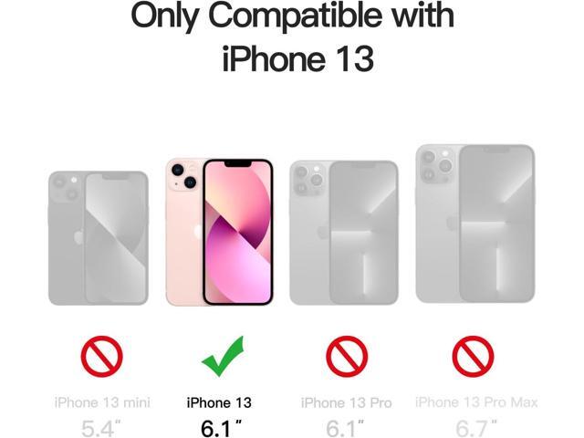 Magnetic Case for iPhone 13 6.1-Inch Compatible with MagSafe, Translucent Matte Back Slim Shockproof Phone Cover (Pink)