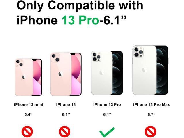 Magnetic Case for iPhone 13 Pro Phone Case Accossories with Full Camera Len Protector Durable Silicone Slim Shockproof Cute Cellphone Cover for...